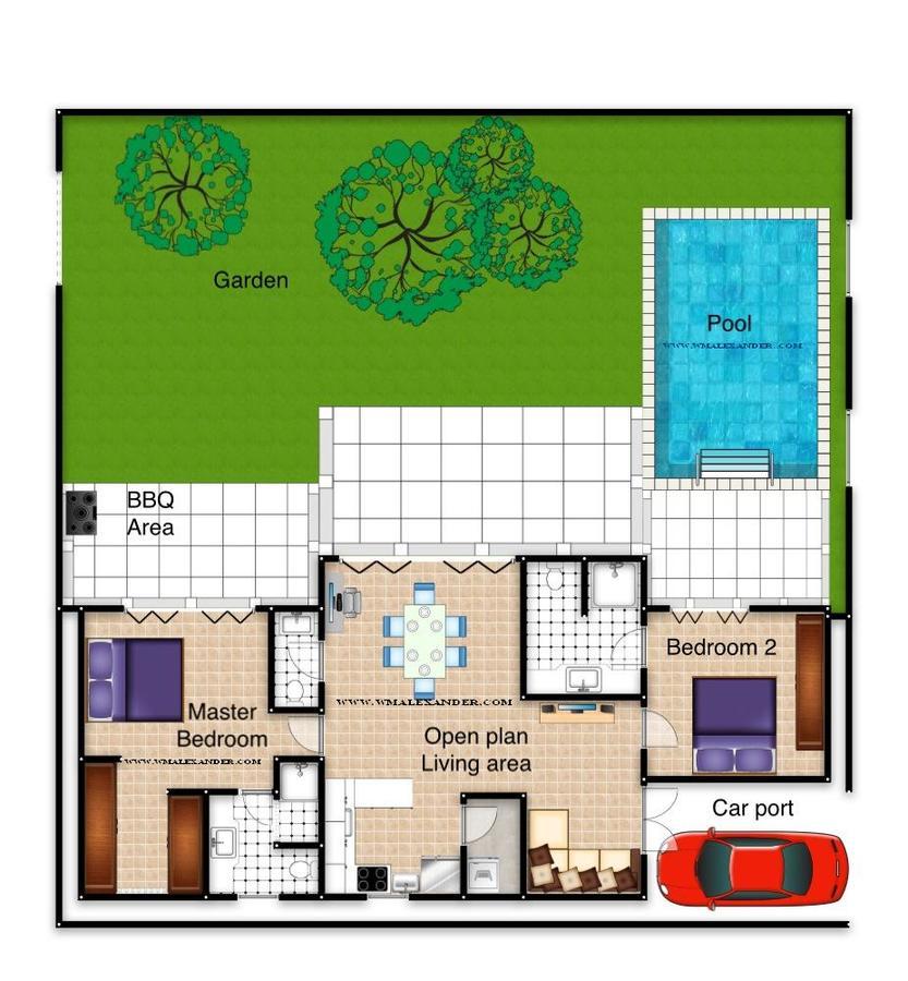 Villa Cheloni 2 Bedrooms Kamala Beach Exterior photo